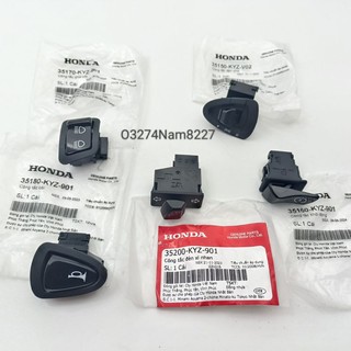 Bộ 5 nút, bật công tắc xe WAVE S110, RSX zin chính hãng
