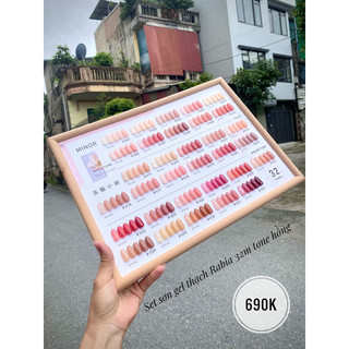 Set sơn gel thạch Rabia 32 màu tone hồng -sơn gel-sơn thạch-Đồ Nails Nhật Quyên