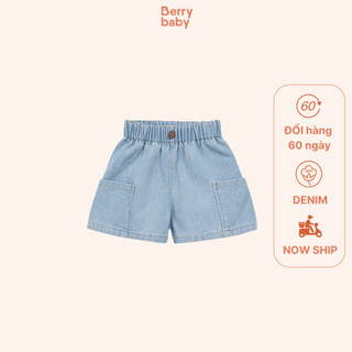 Quần short jean bé gái bé trai Berry Baby Quần sooc bò quần đùi bò cho bé từ 6 tháng đến 5 tuổi SHORT DENIM