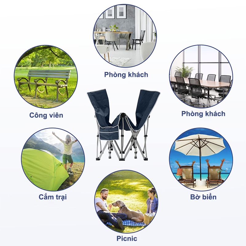 MY Giường Xếp Gọn Văn Phòng Chân Kim Loại di động Ngủ Trưa, đi Cắm Trại, Decor Homestay đẹp 190CM | BigBuy360 - bigbuy360.vn