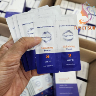 Gói dùng thử kem và serum Sukalming Oxygen