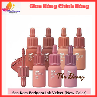 Son kem lì peripera ink velvet new 2022