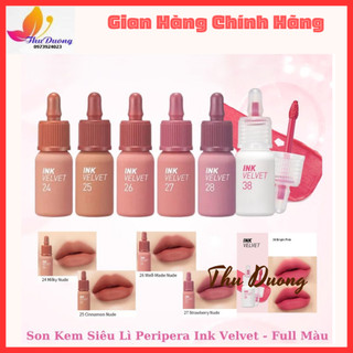 (New 2019 )Son Kem Siêu Lì, Siêu Mịn Peripera Ink The Velvet