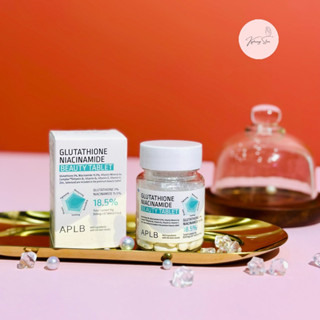 Viên Uống Trắng Da, Cấp Ẩm, Chống Lão hoá APLB Glutathione Niacinamide Beauty Tablet 15g (30 viên x 500mg) Hàn Cao Cấp