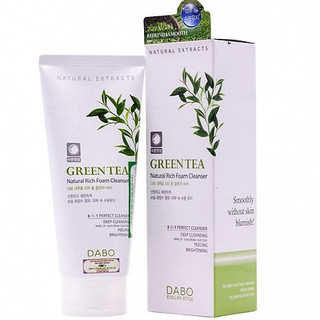 [ HÀNG CHÍNH HÃNG] Sữa Rửa Mặt Trà Xanh Green Tea Dabo Hàn Quốc MỚI(180ml/ Tuýp)