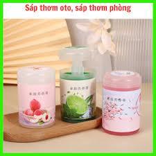 Sáp thơm để phòng, sáp thơm để oto, sáp thơm mùi trái cây hũ 90g cho hương thơm dịu nhẹ