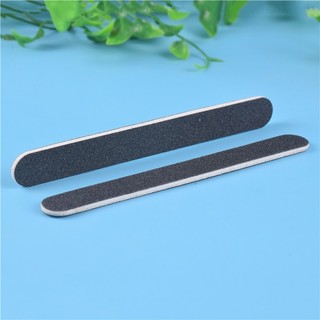 Dũa móng tay 2 mặt màu đen, dụng cụ giũa móng tay 18cm
