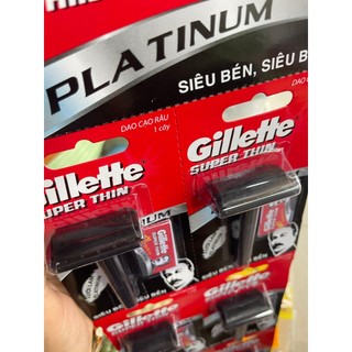 Dao cạo râu Super Thin lưỡi Platinum sắc bén