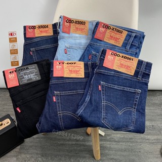 Quần jean nam dài xuất khẩu vải thun co giãn 6 màu , quần bò nam ống đứng nhiều màu