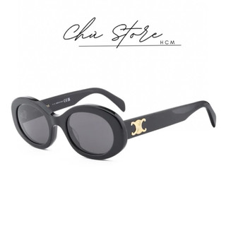 Mắt kính ce.li.ne oval sunglasses cl40194u chống tia uv400 fullbox
