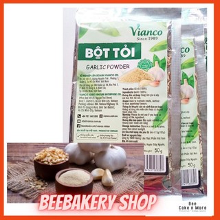Bột tỏi vianco dùng làm gia vị, ướp các loại thịt, hải sản