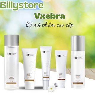 Bộ mỹ phẩm chăm sóc da độc quyền Vxebra hàng đầu tại Việt Nam 5 bước làm đẹp cho phái nữ
