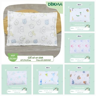 Gối xô sơ sinh cho bé kích thước 27×37cm