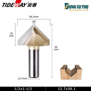 (CHÍNH HÃNG) MŨI SOI MỘNG MÒI VÁT 90 ĐỘ TIDEWAY - AC0301