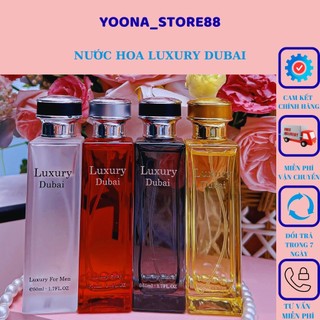 Nước hoa LUXURY DUBAI-Chính hãng hương thơm quyến rũ ngọt ngào lưu hương dài lâu phiên bản 30ml &50ml