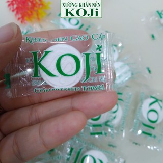 Combo 10 Khăn Nén Cao Cấp  Có Vỏ - Mẫu Dùng Thử