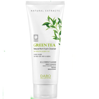 Sữa rửa mặt ngừa mụn sạch nhờn Green Tea Nature Dabo Hàn quốc 180ml/Hộp