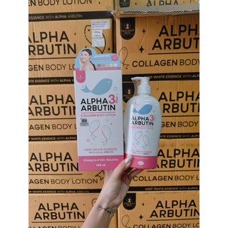 Lotion sữa dưỡng thể trắng da alpha arbutin 3+ chai 500ml - date 2026 hàng chuẩn tofu nội địa thái lan
