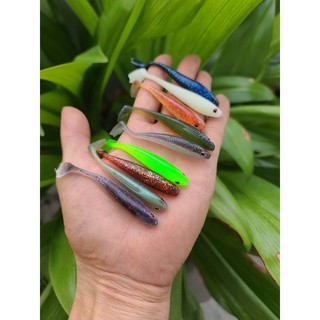  mồi mềm nff mẫu mới 2024 vỉ 7con . có 2 size 7cm và 9cm. có 9 màu có 1 màu dạ quang. 