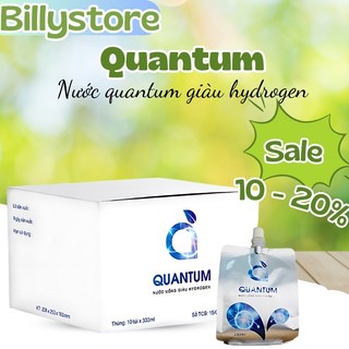 Quantum nước uống giàu hydrogen thùng 10 túi
