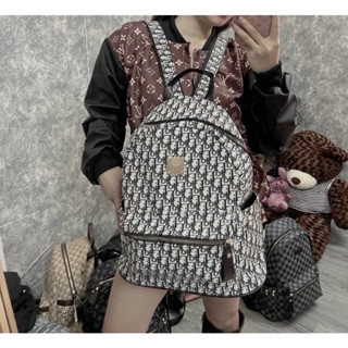  Balo Thổ Cẩm Da Pu Đi Học Cho Nam Nữ Hoạ Tiết Chữ Size 40 Tiện Dụng 