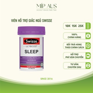 Viên Uống Hỗ Trợ Giấc Ngủ - Swisse Sleep - 60 viên