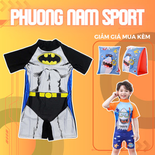 Đồ bơi bé trai họa tiết BATMAN đáng yêu cho bé từ 1 tuổi đến size đại