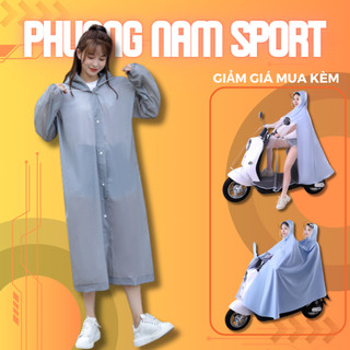 Áo mưa đơn liền thân, áo mưa 1 người cao cấp nam nữ dành cho xe máy xe điện