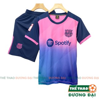 Quần Áo Bóng Đá, Đồ Đá Banh Barca Hồng 2024 2025 Thun Lạnh Cao Cấp Thể Thao Đương Đại