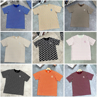Áo thun nam nữ /áo phông unisex logo thêu nổi m/l /b