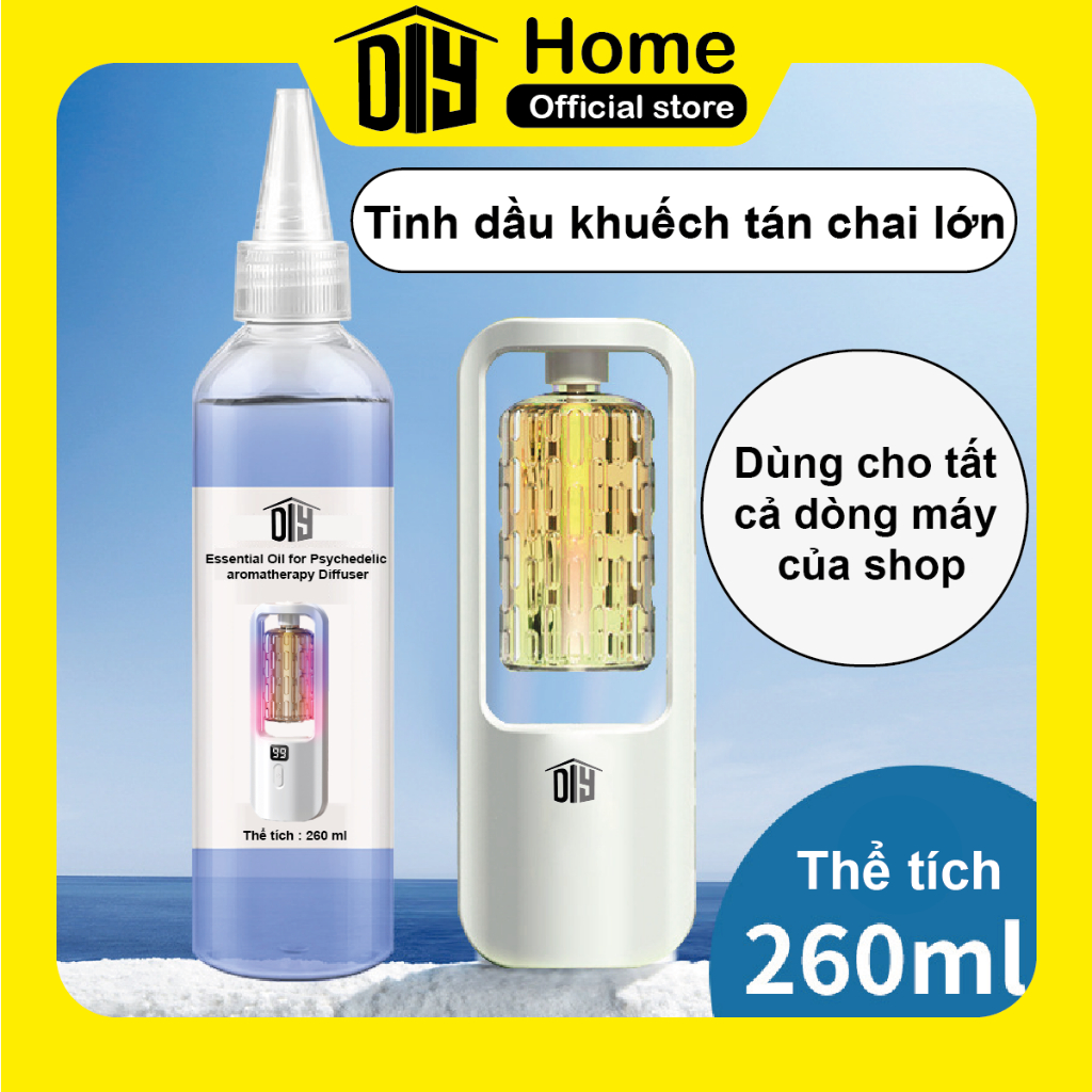 [Mới ra mắt ] Tinh dầu xông phòng chai lớn 260ml dùng cho các máy PW, JD, G series