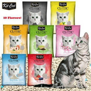  Cát Vệ Sinh cho Mèo KitCat Sỏi CLASSIC CLUMP 10L 
