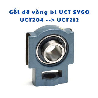 Gối đỡ vòng bi, gối đỡ trục uct sygo ukb uct204, uct205, uct206, uct207, uct208, uct209, uct210, uct211, uct212