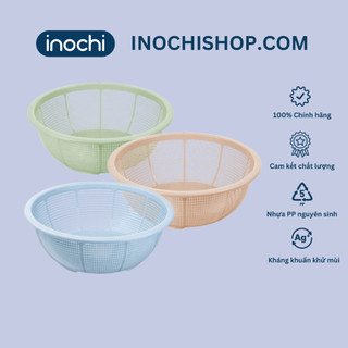 Rổ nhựa tròn inochi YOKO 30cm chất lượng Nhật Bản đa năng cao cấp