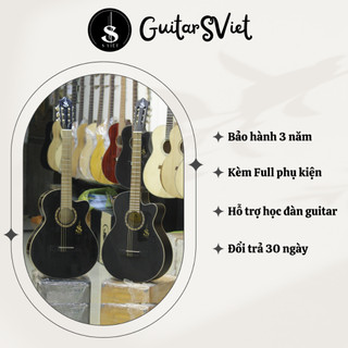 Đàn guitar gỗ thịt, có ty chính hãng S Việt mã CV120