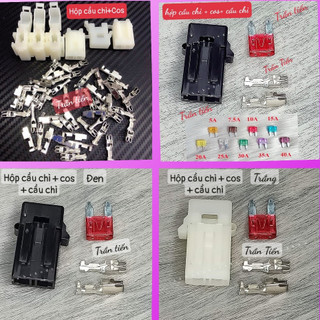 Hộp Cầu Chì Xe Máy Oto nhỏ chân nhọn