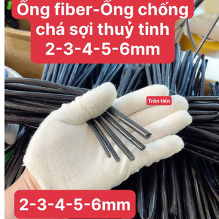 Ống Fiber_ống luồn dây điện chống cháy sợi thủy tinh 2mm 3mm 4mm 5mm 6mm