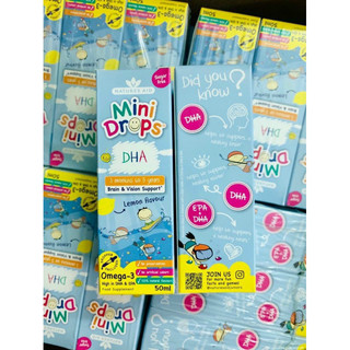 DHA Drop Nature Aid Dha Mini Drops Anh 50ml cho bé