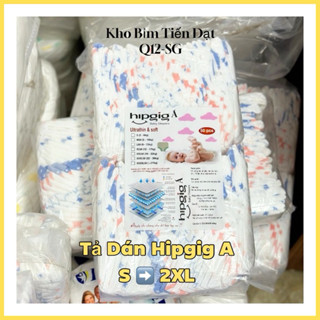 100 Miếng Tả Dán Hipgig A Loại 1 Siêu Thấm Hút Cho Bé