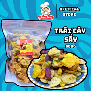 500g trái cây sấy hàng vụn thập cẩm - maxifood