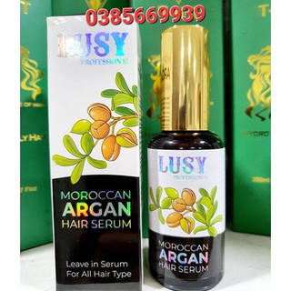 Tinh dầu dưỡng tóc LUSY Oil bóng mượt phục hồi tóc chính hãng 50ml