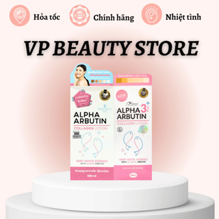 Sữa Dưỡng Thể Trắng Da Alpha Arbutin Collagen Lotion 3+Plus - 500ml