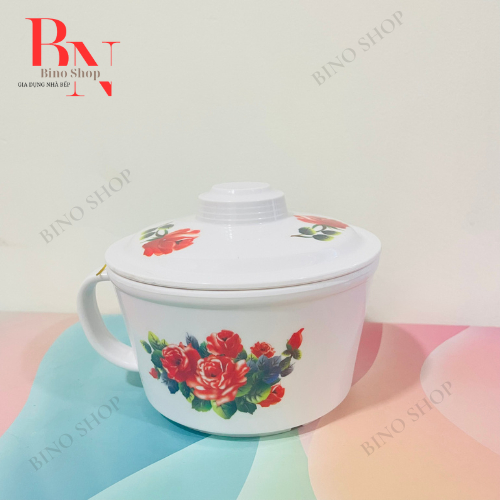 Ca Nhựa Melamine Có Nắp Size Lơn 500ml