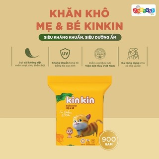 Khăn vải khô, giấy khô đa năng mẹ và bé kinkin
