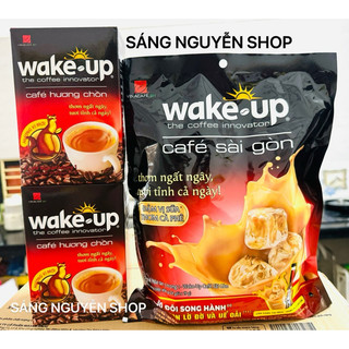 Cà phê Wake-Up Hương Chồn Hộp 18 gói x17g Mẫu Mới