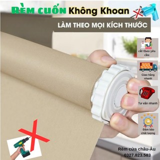 Rèm cuốn không khoan💥cao cấp💥 cản sáng 100%,rèm phòng  ngủ, rèm cửa sổ, rèm phòng tắm