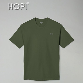 Áo thun Unisex Nam/Nữ , áo T-shirt chất liệu từ 80% cotton + 20% ISCRA , Xanh Rêu - HT01CIXR