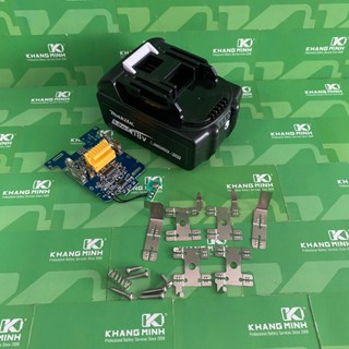 Vỏ mạch Makita 18V CB, Led báo pin (ngang) và nhận sạc zin.