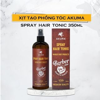 Xịt tạo phồng tóc akuma spray hair tonic tạo độ phồng tự nhiên, không gây bết tóc 120ml