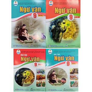 Sách - Văn và bài tập văn lớp 9 tập 1+2 - Cánh diều + bán kèm 1 quyển vở